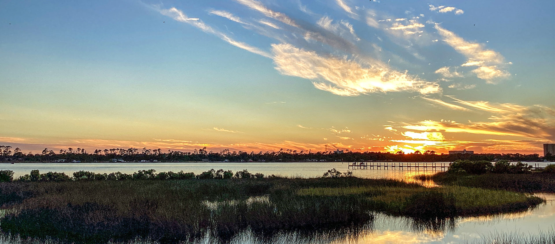 Martin County Waterways sunsetting