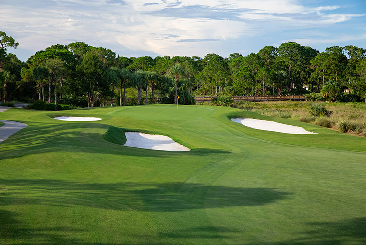 landscape image of willoughby private golf course in martin county