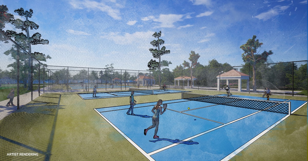 Storie Martin County Pickleball Rendering