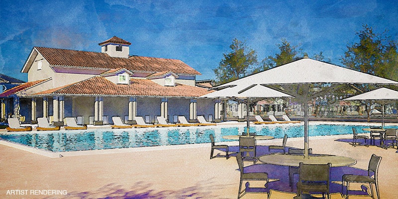 rendering of clubhouse