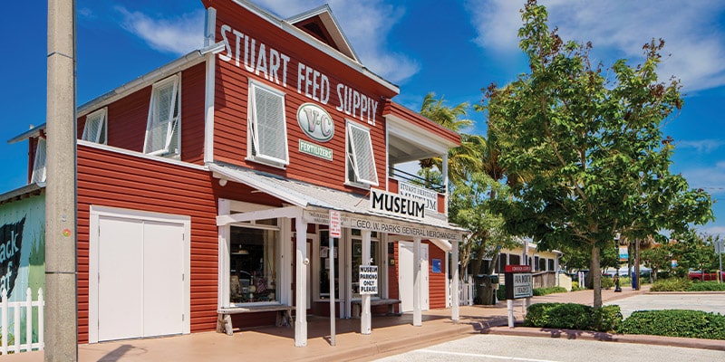 Stuart Feed Supply building